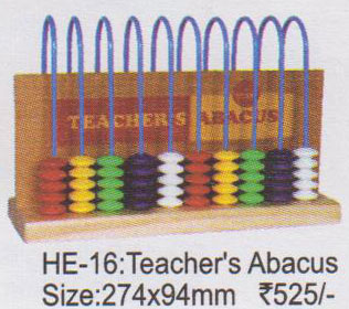Manufacturers Exporters and Wholesale Suppliers of Teachers Abacus New Delhi Delhi